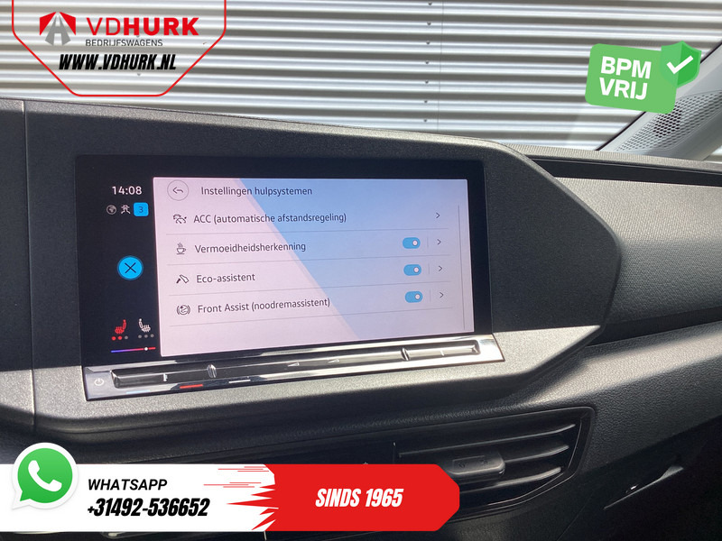 Μικρό βαν Volkswagen Caddy Cargo Maxi 2.0 TDI 125 pk DSG Aut. Black Edition BPM VRIJ! LED/ Adapt.Cruise/ Leder/ Standkachel/ Stoelverw./ Navi/ Carplay/ Camera/ PDC/ L: φωτογραφία 17