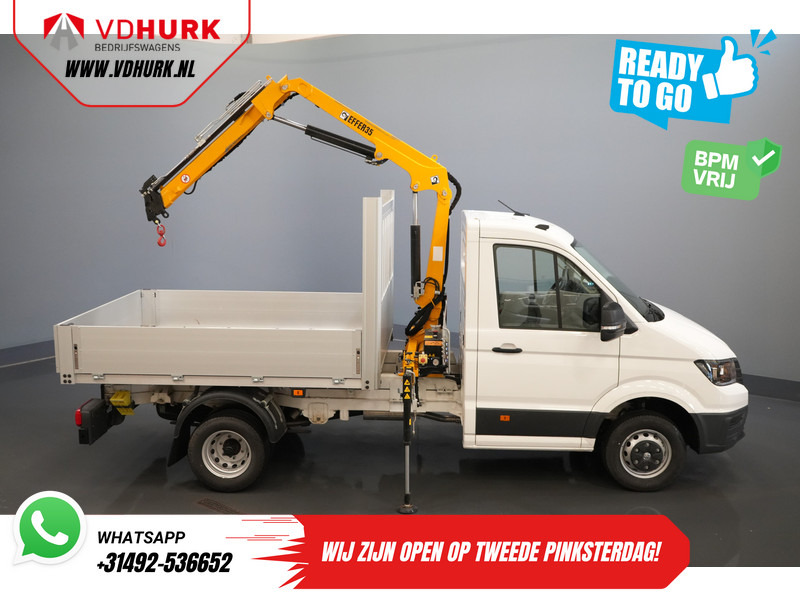 Volkswagen Crafter 50 165 pk Effer 352S Kraan/ Crane/ Kran/ Autokran/ PTO/ Open laadbak/ Dubbel Lucht - Ημιφορτηγό: φωτογραφία 4 Volkswagen Crafter 50 165 pk Effer 352S Kraan/ Crane/ Kran/ Autokran/ PTO/ Open laadbak/ Dubbel Lucht - Ημιφορτηγό: φωτογραφία 4