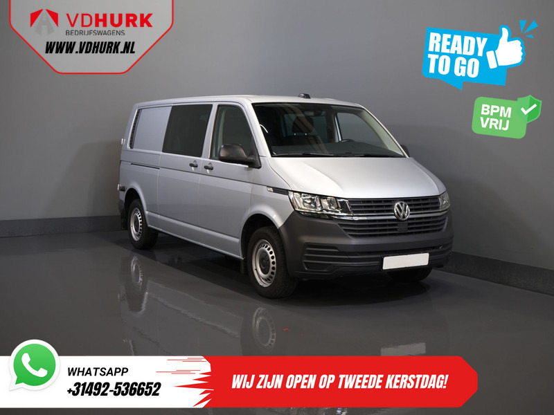 Volkswagen Transporter T6.1 2.0 TDI 150 pk DSG Aut. L2 DC BPM VRIJ! Dubbel Cabine 6 Pers./ Lage KM!/ Adapt.Cruise/ 270Gr. Deuren/ Navi/ Carplay/ Trekha - Βαν, Διπλοκάμπινο ελαφρύ επαγγελματικό: φωτογραφία 1 Volkswagen Transporter T6.1 2.0 TDI 150 pk DSG Aut. L2 DC BPM VRIJ! Dubbel Cabine 6 Pers./ Lage KM!/ Adapt.Cruise/ 270Gr. Deuren/ Navi/ Carplay/ Trekha - Βαν, Διπλοκάμπινο ελαφρύ επαγγελματικό: φωτογραφία 1