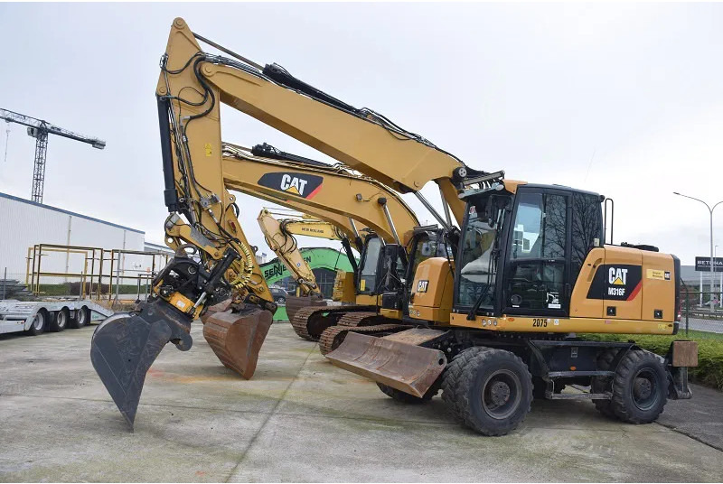 Caterpillar M316F - Τροχοφόρος εκσκαφέας: φωτογραφία 1 Caterpillar M316F - Τροχοφόρος εκσκαφέας: φωτογραφία 1