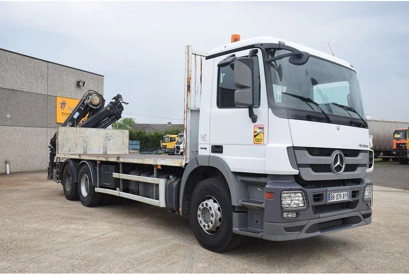Mercedes-Benz Actros 2641 - Φορτηγό με ανοιχτή καρότσα, Φορτηγό με γερανό: φωτογραφία 4 Mercedes-Benz Actros 2641 - Φορτηγό με ανοιχτή καρότσα, Φορτηγό με γερανό: φωτογραφία 4