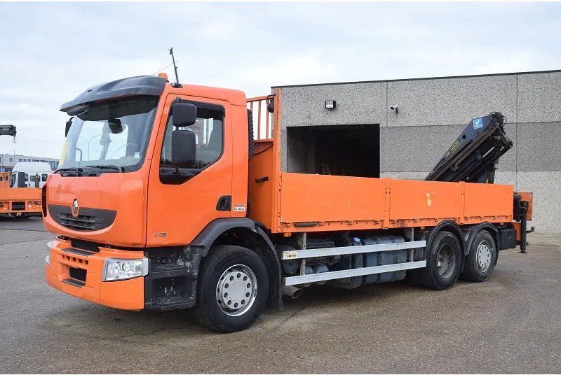 Renault Premium 410 - Φορτηγό με γερανό: φωτογραφία 1 Renault Premium 410 - Φορτηγό με γερανό: φωτογραφία 1