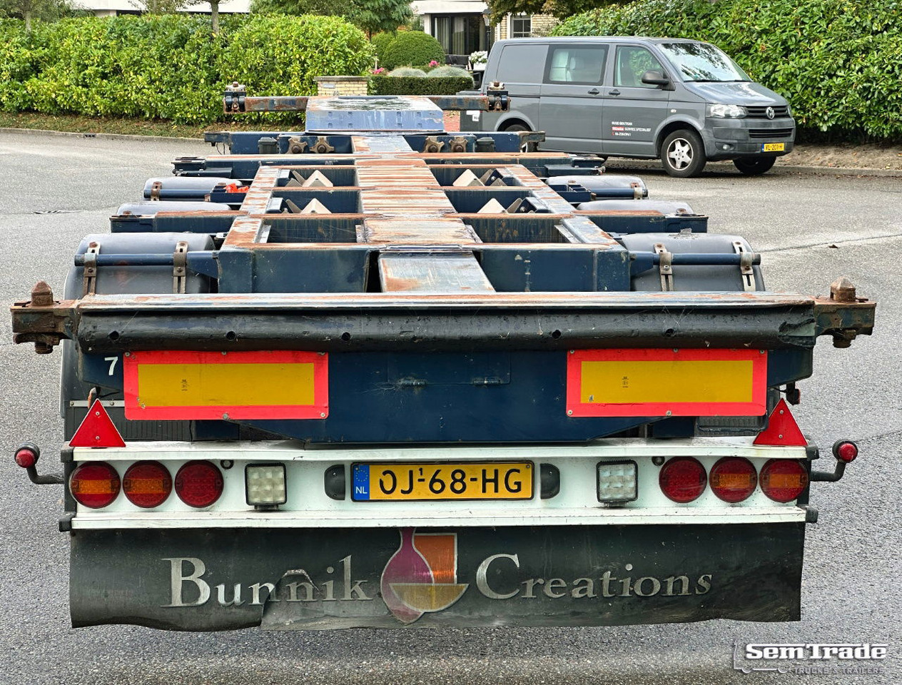 Burg BPO 15-27 Ccxhx BPW Axles Disc Brakes 40 FT. Chassis Lift Axle - Επικαθήμενο μεταφοράς εμπορευματοκιβωτίων/ Κινητό αμάξωμα: φωτογραφία 4 Burg BPO 15-27 Ccxhx BPW Axles Disc Brakes 40 FT. Chassis Lift Axle - Επικαθήμενο μεταφοράς εμπορευματοκιβωτίων/ Κινητό αμάξωμα: φωτογραφία 4
