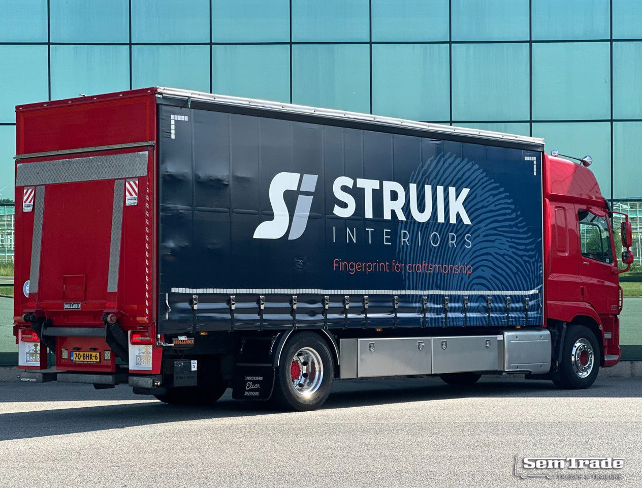 DAF CF 290 FA Space CAB Hardhouten Vloer 2500 KG Klep Nieuw Staat - Φορτηγό κόφα: φωτογραφία 5 DAF CF 290 FA Space CAB Hardhouten Vloer 2500 KG Klep Nieuw Staat - Φορτηγό κόφα: φωτογραφία 5