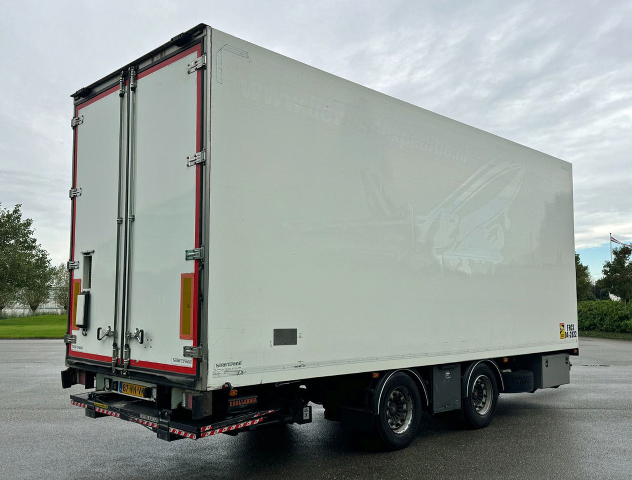 DRACO MZS 218 Wipkar 750 x 250 x 290 CM Inside Tail Lift 2021 TRS Iceland TOP Condition NL Trailertrailer - Ρυμούλκα κόφα: φωτογραφία 5 DRACO MZS 218 Wipkar 750 x 250 x 290 CM Inside Tail Lift 2021 TRS Iceland TOP Condition NL Trailertrailer - Ρυμούλκα κόφα: φωτογραφία 5
