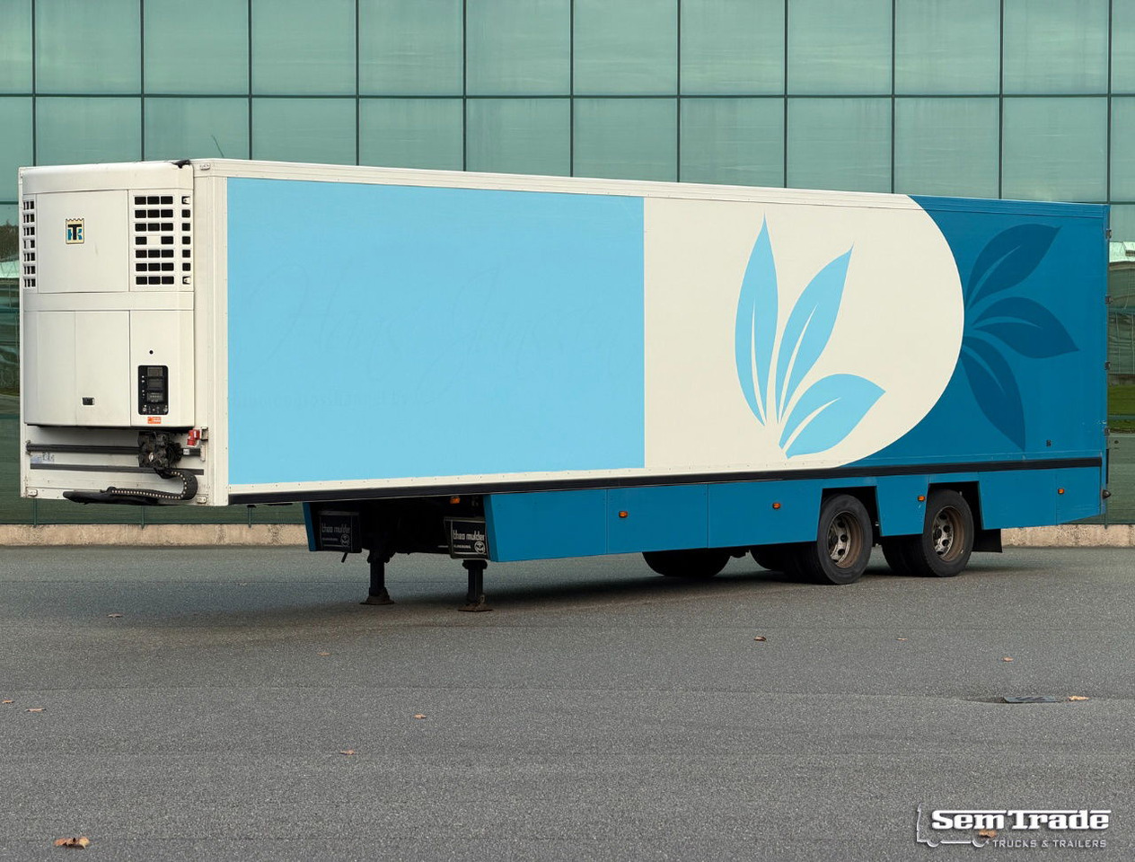 Floor Theo Mulder Thermo King SL200e Verkoop Trailer Compleet MET Karren Stuur-AS Laadklep - Επικαθήμενο ψυγείο: φωτογραφία 1 Floor Theo Mulder Thermo King SL200e Verkoop Trailer Compleet MET Karren Stuur-AS Laadklep - Επικαθήμενο ψυγείο: φωτογραφία 1