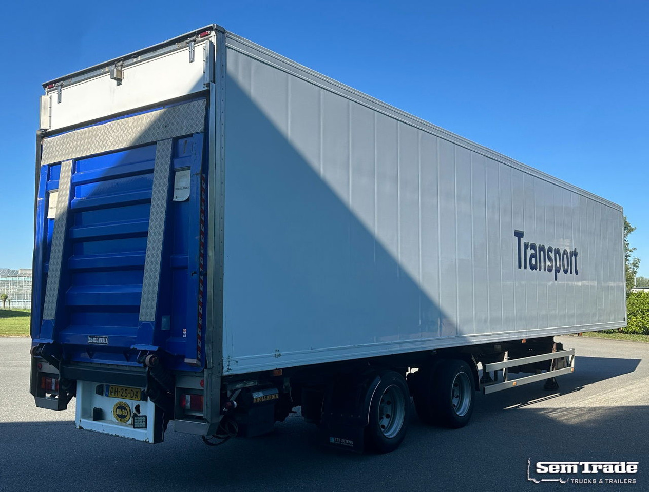 Jumbo 2 Alxe SOR Isolated BOX Tail Lift Steering Axle Holland-Trailer - Επικαθήμενο κόφα: φωτογραφία 5 Jumbo 2 Alxe SOR Isolated BOX Tail Lift Steering Axle Holland-Trailer - Επικαθήμενο κόφα: φωτογραφία 5