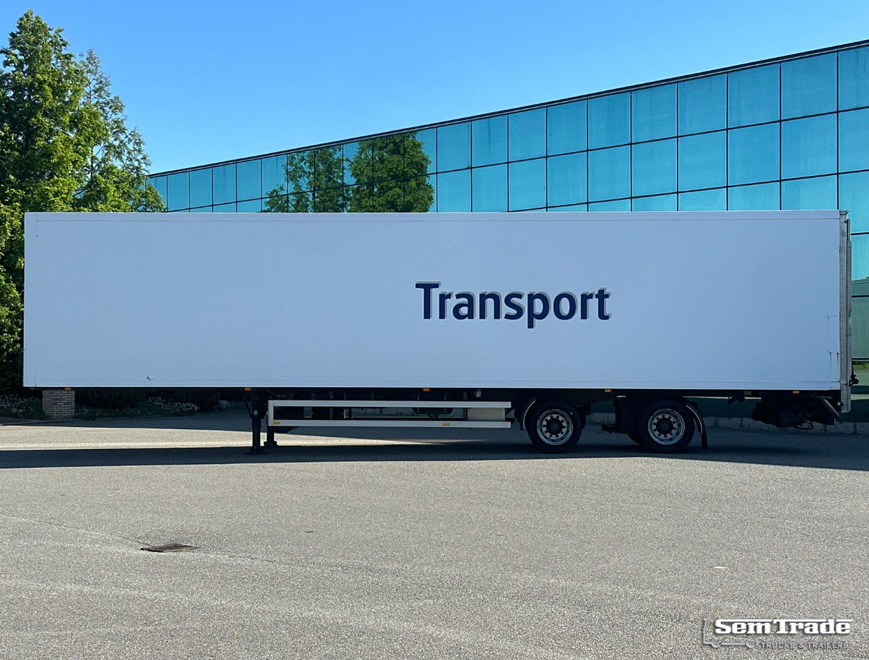 Jumbo 2 Alxe SOR Isolated BOX Tail Lift Steering Axle Holland-Trailer - Επικαθήμενο κόφα: φωτογραφία 2 Jumbo 2 Alxe SOR Isolated BOX Tail Lift Steering Axle Holland-Trailer - Επικαθήμενο κόφα: φωτογραφία 2