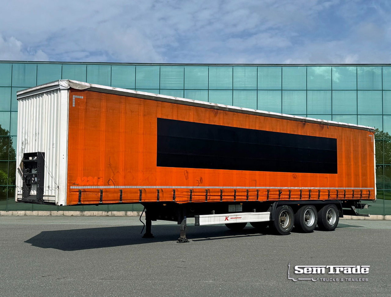 KAESSBOHRER Maxima Drum Brakes Sliding Roof NO Rust Galvanised Chassis TOP Condi - Επικαθήμενο κουρτίνα: φωτογραφία 1 KAESSBOHRER Maxima Drum Brakes Sliding Roof NO Rust Galvanised Chassis TOP Condi - Επικαθήμενο κουρτίνα: φωτογραφία 1