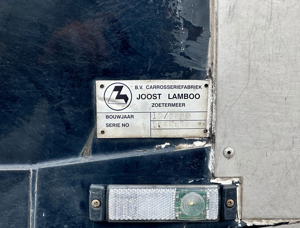 Επικαθήμενο κόφα Lamboo T03 Isolated BOX + Heater Steering Axle Lift Axle Tail Lift NL-Trailer: φωτογραφία 20