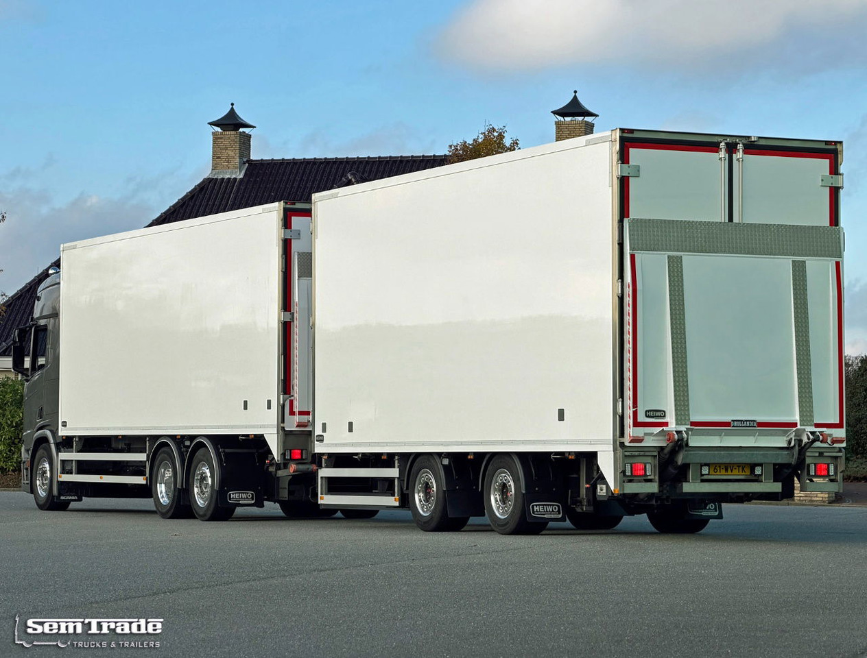 Scania R450 Retarder Full AIR 163.000 KM Heiwo Isolated Boxes 2X Tail Lift NL-Truck IN NEW Condition - Φορτηγό κόφα: φωτογραφία 3 Scania R450 Retarder Full AIR 163.000 KM Heiwo Isolated Boxes 2X Tail Lift NL-Truck IN NEW Condition - Φορτηγό κόφα: φωτογραφία 3