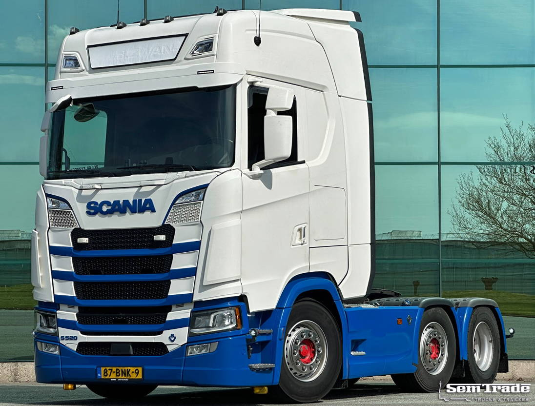 Scania S520 V8 NGS 6X2 Twinsteer Full AIR Retarder 2X Tanks NEW Clutch Super Con - Τράκτορας: φωτογραφία 1 Scania S520 V8 NGS 6X2 Twinsteer Full AIR Retarder 2X Tanks NEW Clutch Super Con - Τράκτορας: φωτογραφία 1