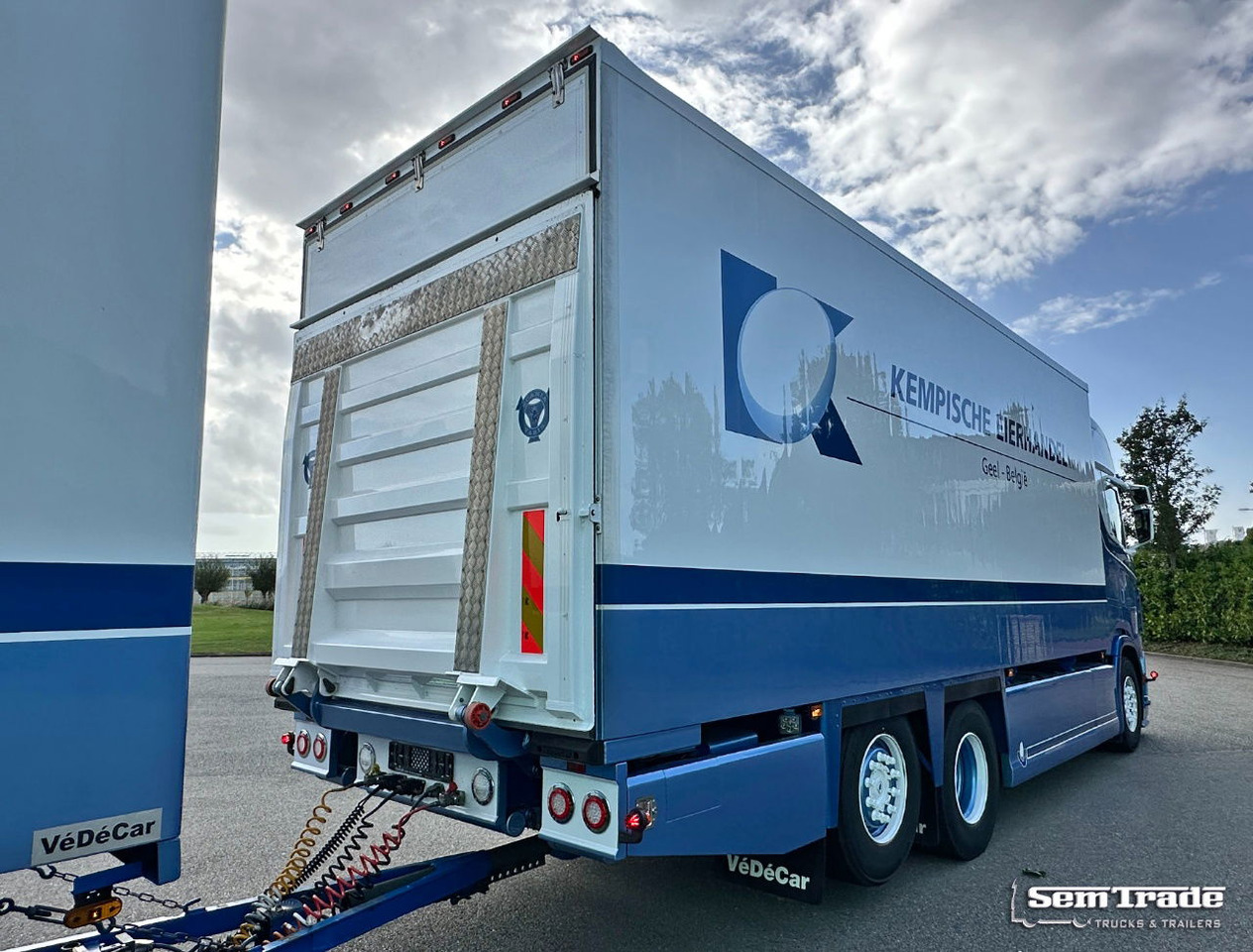 Φορτηγό ψυγείο Scania S650 V8 NGS Only 193.000 KM Full Options FullY Isolated Body Special Show Truck / Combi NEW Condition: φωτογραφία 17