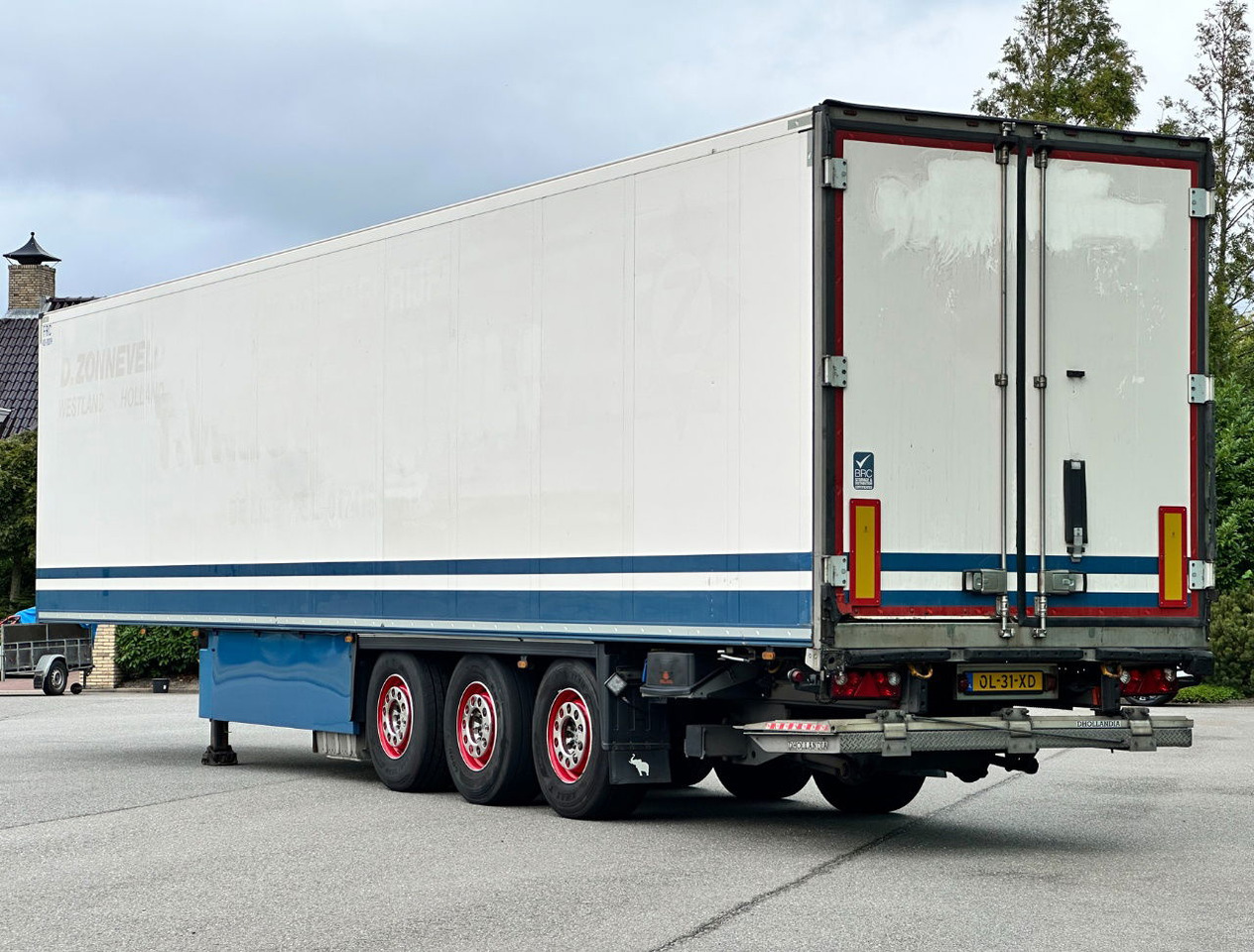 Schmitz Cargobull SCBS3B Carrier Vector 1550 Only 3367 Engine Hours Flowerwide 270 CM High Inside Lift Axle Tail Lift - Επικαθήμενο ψυγείο: φωτογραφία 3 Schmitz Cargobull SCBS3B Carrier Vector 1550 Only 3367 Engine Hours Flowerwide 270 CM High Inside Lift Axle Tail Lift - Επικαθήμενο ψυγείο: φωτογραφία 3