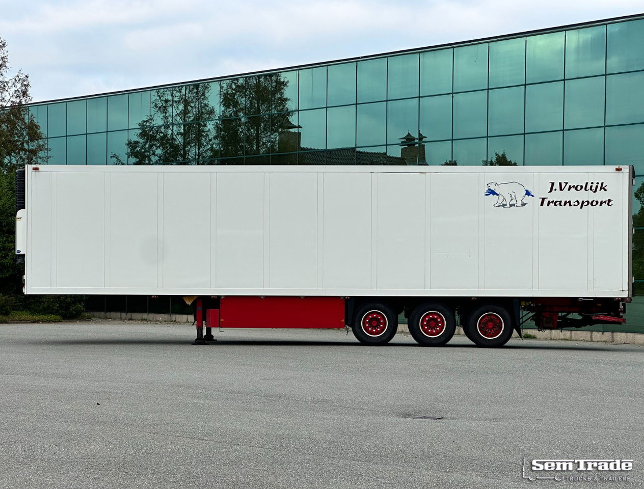 Schmitz Cargobull SKO 24 Carrier Maxima 1300 Flower Wide 2X Lift Axle - Επικαθήμενο ψυγείο: φωτογραφία 2 Schmitz Cargobull SKO 24 Carrier Maxima 1300 Flower Wide 2X Lift Axle - Επικαθήμενο ψυγείο: φωτογραφία 2