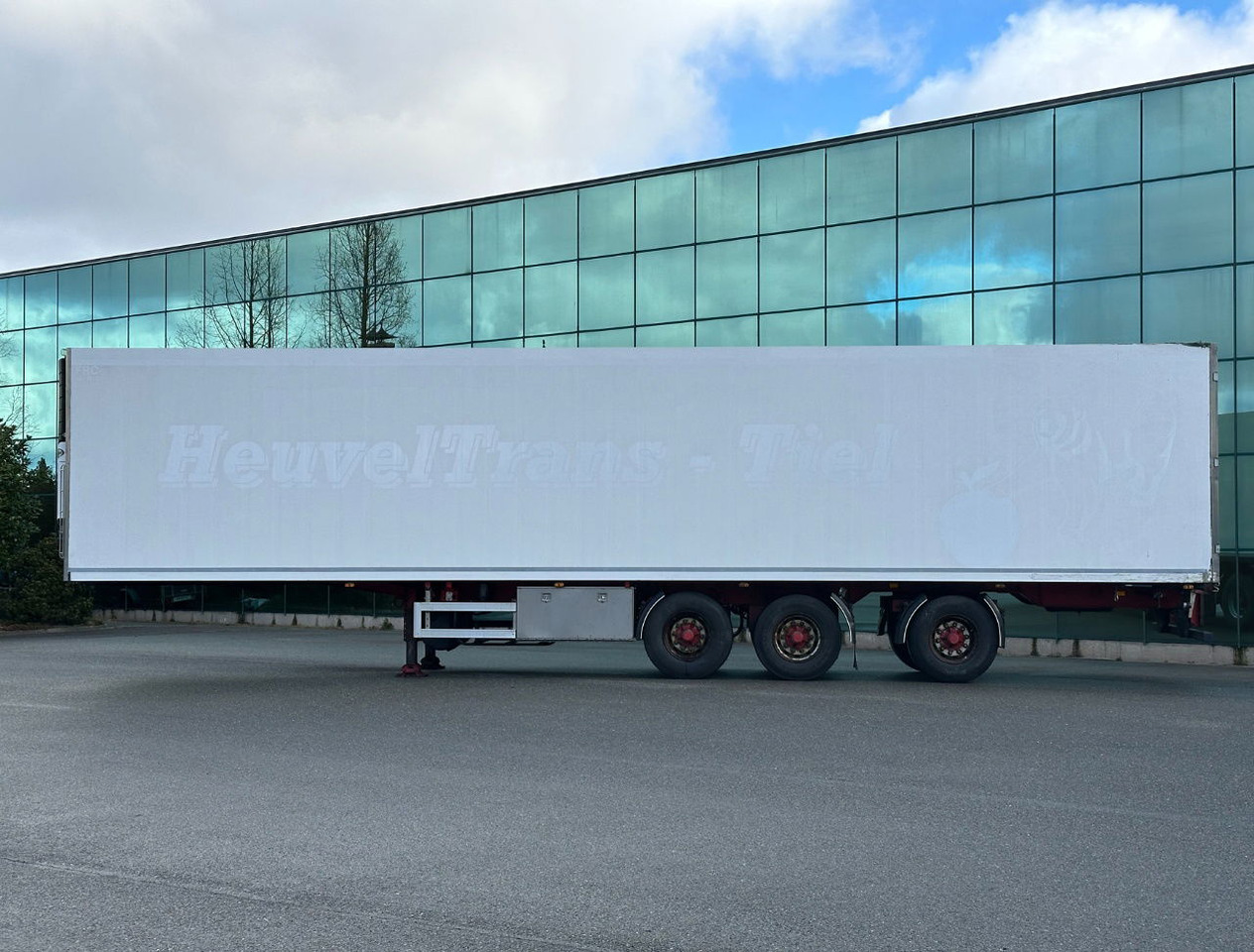 Van Eck 3 AS Koel Vries Carrier Vector 1800 Zeer Mooi Chassis Stuuras Tridec - Επικαθήμενο ψυγείο: φωτογραφία 2 Van Eck 3 AS Koel Vries Carrier Vector 1800 Zeer Mooi Chassis Stuuras Tridec - Επικαθήμενο ψυγείο: φωτογραφία 2