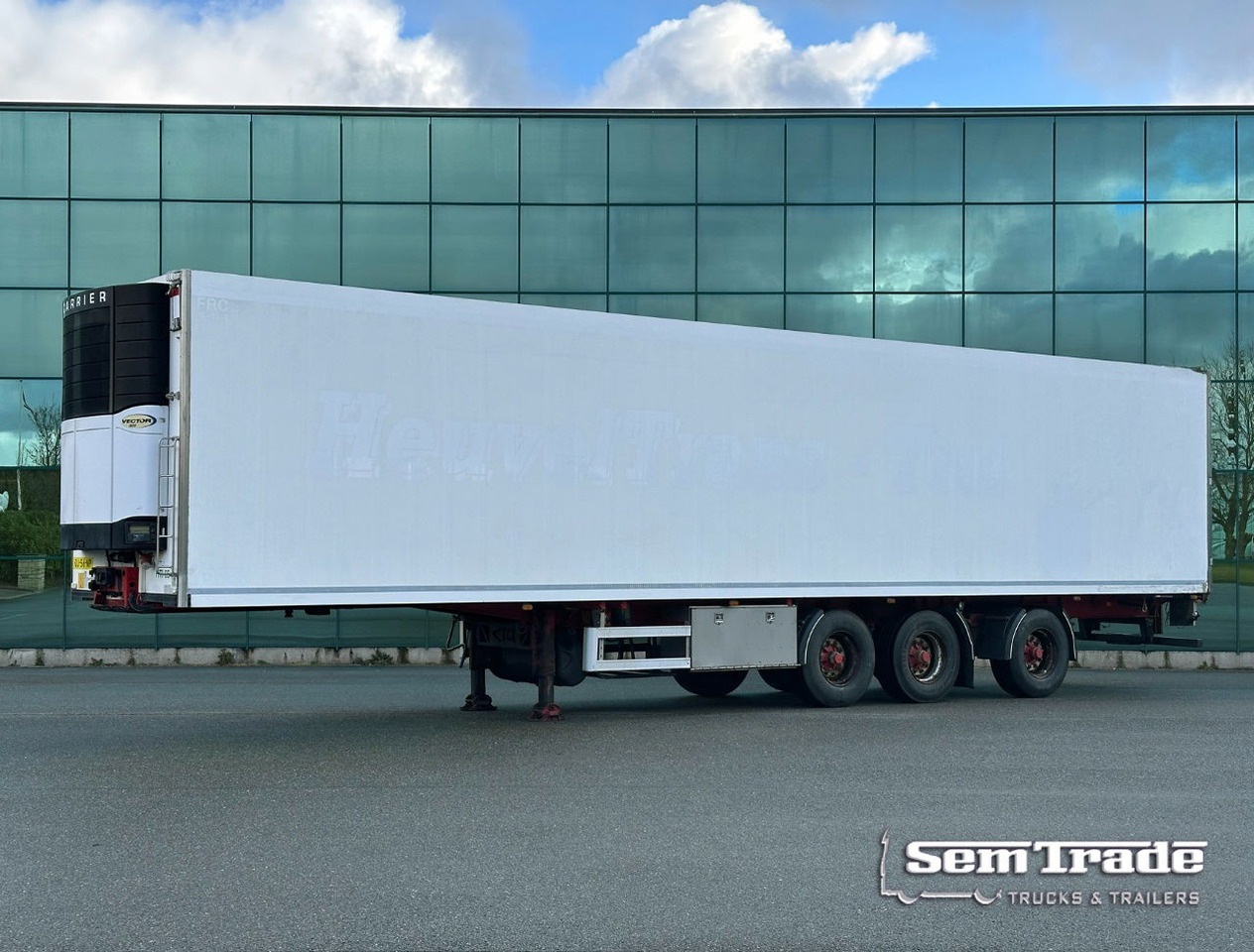Van Eck 3 AS Koel Vries Carrier Vector 1800 Zeer Mooi Chassis Stuuras Tridec - Επικαθήμενο ψυγείο: φωτογραφία 1 Van Eck 3 AS Koel Vries Carrier Vector 1800 Zeer Mooi Chassis Stuuras Tridec - Επικαθήμενο ψυγείο: φωτογραφία 1