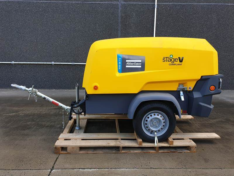 Atlas-Copco XAS 58-7 G 6 WHEELS N.B. - Αεροσυμπιεστής: φωτογραφία 1 Atlas-Copco XAS 58-7 G 6 WHEELS N.B. - Αεροσυμπιεστής: φωτογραφία 1
