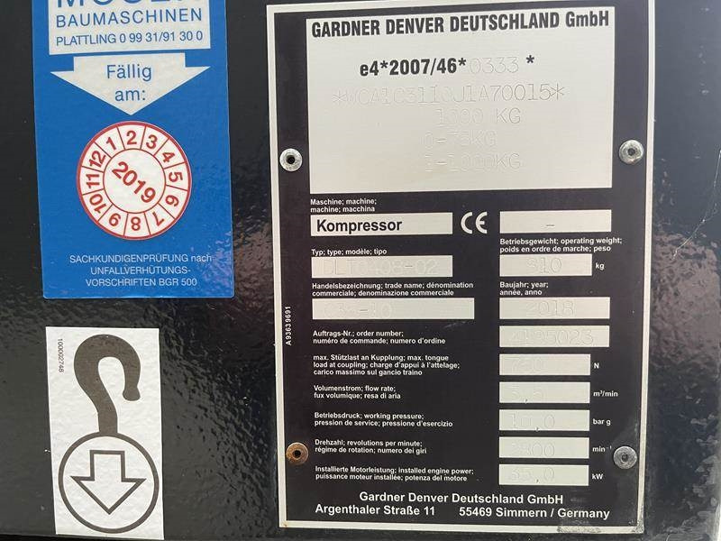 Compair C 35 - 10 - Αεροσυμπιεστής: φωτογραφία 4 Compair C 35 - 10 - Αεροσυμπιεστής: φωτογραφία 4