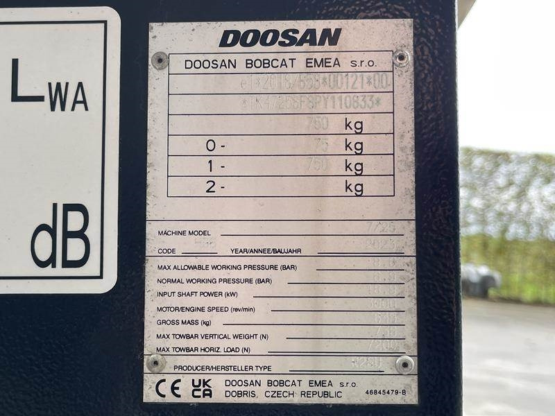 Doosan 7 / 25 - G - N - Αεροσυμπιεστής: φωτογραφία 5 Doosan 7 / 25 - G - N - Αεροσυμπιεστής: φωτογραφία 5
