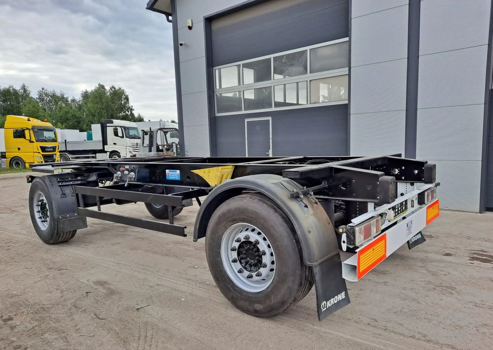 Krone BDF do mleka przyczepa do przewozu mleka - Ρυμούλκα σασί: φωτογραφία 3 Krone BDF do mleka przyczepa do przewozu mleka - Ρυμούλκα σασί: φωτογραφία 3