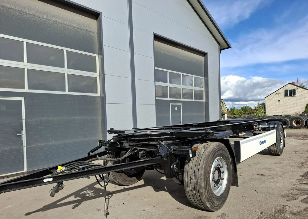 Krone BDF osie SAF przyczepa - Ρυμούλκα μεταφοράς εμπορευματοκιβωτίων/ Κινητό αμάξωμα: φωτογραφία 5 Krone BDF osie SAF przyczepa - Ρυμούλκα μεταφοράς εμπορευματοκιβωτίων/ Κινητό αμάξωμα: φωτογραφία 5