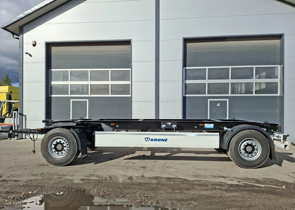 Krone BDF osie SAF przyczepa - Ρυμούλκα μεταφοράς εμπορευματοκιβωτίων/ Κινητό αμάξωμα: φωτογραφία 1 Krone BDF osie SAF przyczepa - Ρυμούλκα μεταφοράς εμπορευματοκιβωτίων/ Κινητό αμάξωμα: φωτογραφία 1