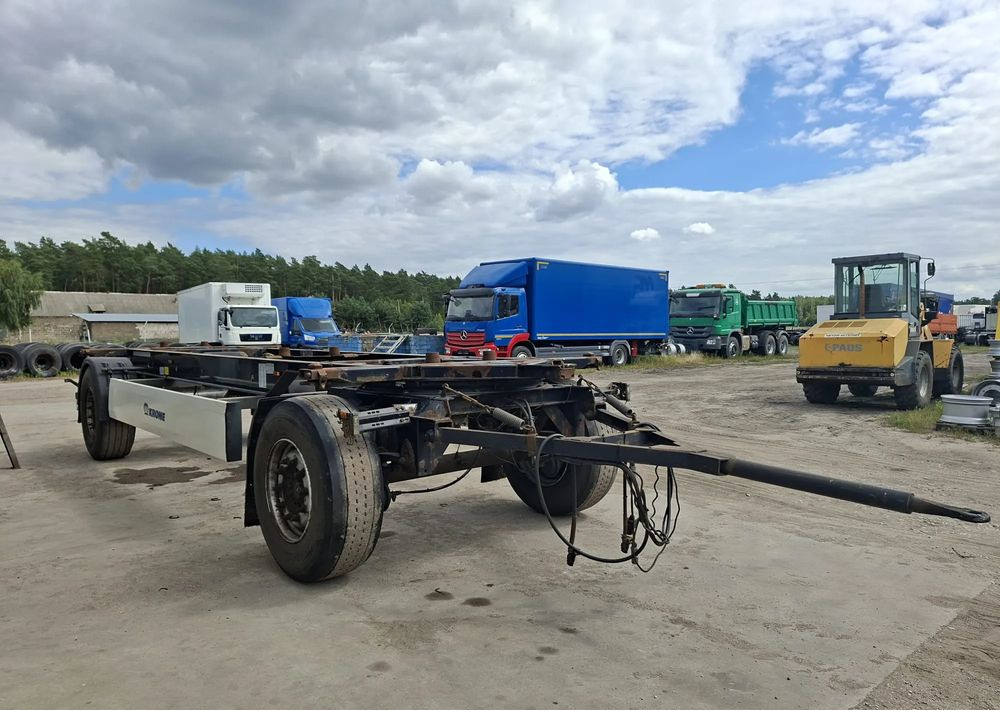 Krone BDF przyczepa - Ρυμούλκα μεταφοράς εμπορευματοκιβωτίων/ Κινητό αμάξωμα: φωτογραφία 5 Krone BDF przyczepa - Ρυμούλκα μεταφοράς εμπορευματοκιβωτίων/ Κινητό αμάξωμα: φωτογραφία 5