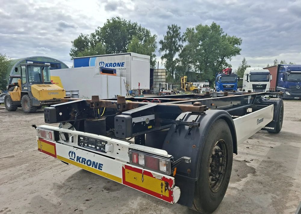 Krone BDF przyczepa - Ρυμούλκα μεταφοράς εμπορευματοκιβωτίων/ Κινητό αμάξωμα: φωτογραφία 3 Krone BDF przyczepa - Ρυμούλκα μεταφοράς εμπορευματοκιβωτίων/ Κινητό αμάξωμα: φωτογραφία 3