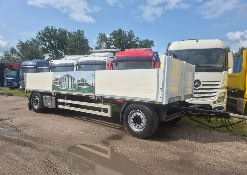 Krone Budowlanka do widlaka przyczep - Τρέιλερ πλατφόρμα/ Καρότσα: φωτογραφία 4 Krone Budowlanka do widlaka przyczep - Τρέιλερ πλατφόρμα/ Καρότσα: φωτογραφία 4