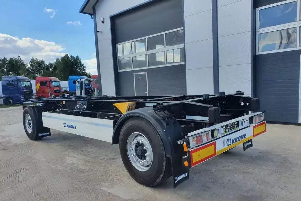 Krone PRZYCZEPA KRONE BDF - Ρυμούλκα μεταφοράς εμπορευματοκιβωτίων/ Κινητό αμάξωμα: φωτογραφία 1 Krone PRZYCZEPA KRONE BDF - Ρυμούλκα μεταφοράς εμπορευματοκιβωτίων/ Κινητό αμάξωμα: φωτογραφία 1