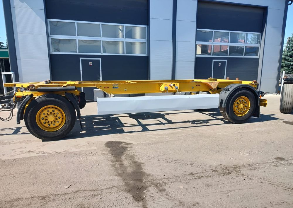 Krone Przyczepa BDF Krone - Ρυμούλκα μεταφοράς εμπορευματοκιβωτίων/ Κινητό αμάξωμα: φωτογραφία 2 Krone Przyczepa BDF Krone - Ρυμούλκα μεταφοράς εμπορευματοκιβωτίων/ Κινητό αμάξωμα: φωτογραφία 2