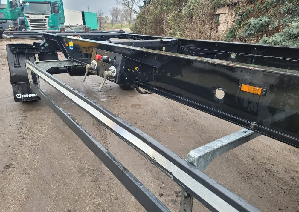 Krone Przyczepa BDF - Ρυμούλκα μεταφοράς εμπορευματοκιβωτίων/ Κινητό αμάξωμα: φωτογραφία 3 Krone Przyczepa BDF - Ρυμούλκα μεταφοράς εμπορευματοκιβωτίων/ Κινητό αμάξωμα: φωτογραφία 3