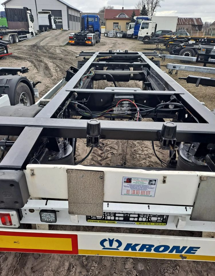 Krone Przyczepa Krone BDF 2017 rok - Ρυμούλκα μεταφοράς εμπορευματοκιβωτίων/ Κινητό αμάξωμα: φωτογραφία 5 Krone Przyczepa Krone BDF 2017 rok - Ρυμούλκα μεταφοράς εμπορευματοκιβωτίων/ Κινητό αμάξωμα: φωτογραφία 5
