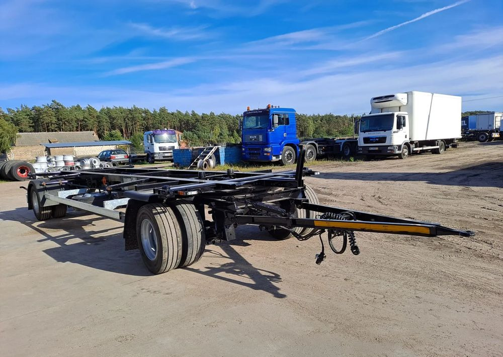 Ρυμούλκα μεταφοράς εμπορευματοκιβωτίων/ Κινητό αμάξωμα Krone Przyczepa Krone BDF 2017r: φωτογραφία 1