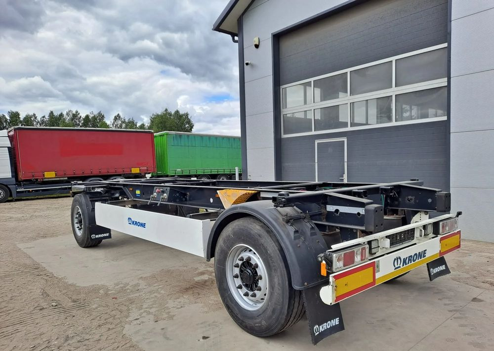 Krone Przyczepa Krone - Ρυμούλκα μεταφοράς εμπορευματοκιβωτίων/ Κινητό αμάξωμα: φωτογραφία 4 Krone Przyczepa Krone - Ρυμούλκα μεταφοράς εμπορευματοκιβωτίων/ Κινητό αμάξωμα: φωτογραφία 4