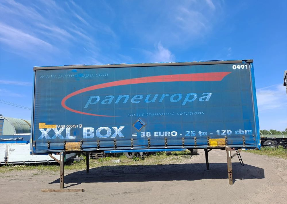 Krone Zabudowa Jumbo Firana BDF 7.70 m - Αμάξωμα με συρρόμενο μουσαμά: φωτογραφία 1 Krone Zabudowa Jumbo Firana BDF 7.70 m - Αμάξωμα με συρρόμενο μουσαμά: φωτογραφία 1