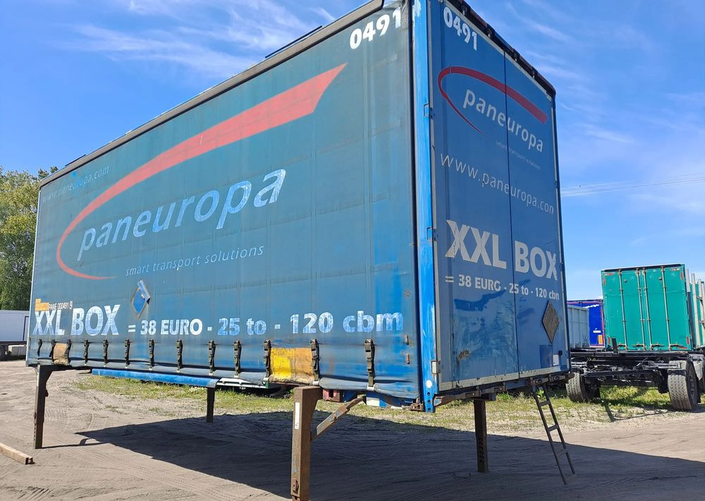 Krone Zabudowa Jumbo Firana BDF 7.70 m - Αμάξωμα με συρρόμενο μουσαμά: φωτογραφία 3 Krone Zabudowa Jumbo Firana BDF 7.70 m - Αμάξωμα με συρρόμενο μουσαμά: φωτογραφία 3