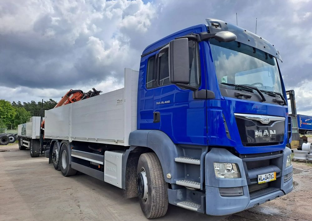 MAN TGS 26.400 Budowlanka Euro 6 - Φορτηγό με ανοιχτή καρότσα, Φορτηγό με γερανό: φωτογραφία 2 MAN TGS 26.400 Budowlanka Euro 6 - Φορτηγό με ανοιχτή καρότσα, Φορτηγό με γερανό: φωτογραφία 2