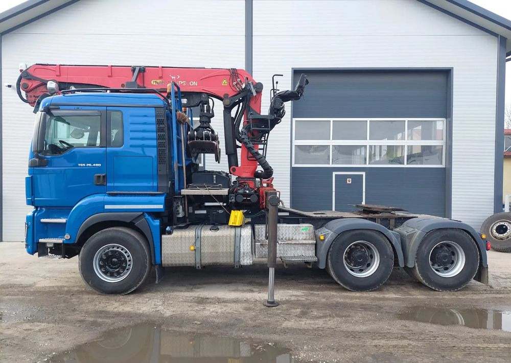 MAN TGS 26-480 6x4 do drewna PALFINGER Epsilon S 270L83 - Τράκτορας: φωτογραφία 2 MAN TGS 26-480 6x4 do drewna PALFINGER Epsilon S 270L83 - Τράκτορας: φωτογραφία 2