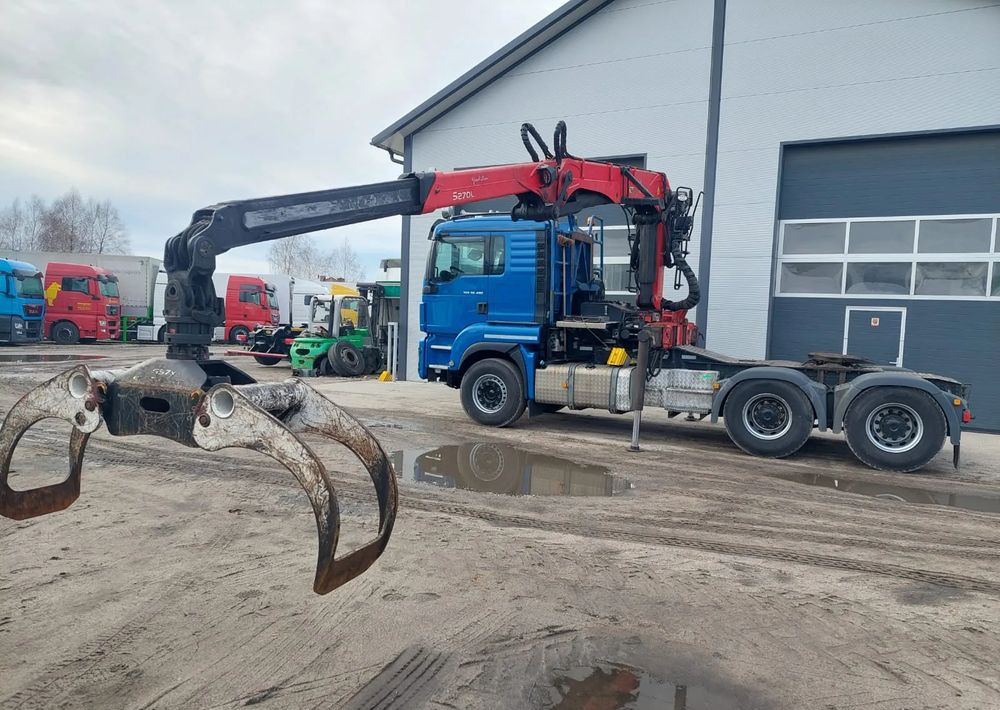 MAN TGS 26-480 6x4 do drewna PALFINGER Epsilon S 270L83 - Φορτηγό με γερανό: φωτογραφία 1 MAN TGS 26-480 6x4 do drewna PALFINGER Epsilon S 270L83 - Φορτηγό με γερανό: φωτογραφία 1