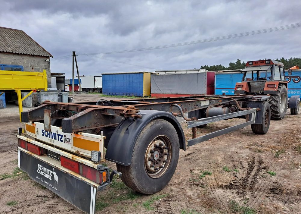 Schmitz Cargobull Przyczepa Schmitz BDF - Ρυμούλκα μεταφοράς εμπορευματοκιβωτίων/ Κινητό αμάξωμα: φωτογραφία 1 Schmitz Cargobull Przyczepa Schmitz BDF - Ρυμούλκα μεταφοράς εμπορευματοκιβωτίων/ Κινητό αμάξωμα: φωτογραφία 1