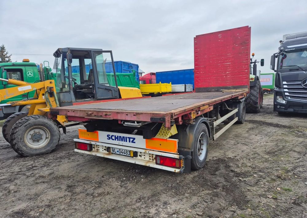 Schmitz Cargobull Przyczepa platforma Schmitz Krone - Τρέιλερ πλατφόρμα/ Καρότσα: φωτογραφία 4 Schmitz Cargobull Przyczepa platforma Schmitz Krone - Τρέιλερ πλατφόρμα/ Καρότσα: φωτογραφία 4