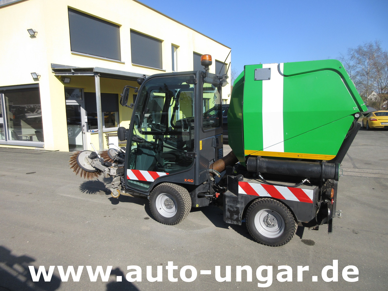 Holder X40 / X45 Baujahr 2017 Knicklenkung Kehraufbau 4x4 Kommunalhydraulik Frontheber - Σάρωθρο δρόμων: φωτογραφία 5 Holder X40 / X45 Baujahr 2017 Knicklenkung Kehraufbau 4x4 Kommunalhydraulik Frontheber - Σάρωθρο δρόμων: φωτογραφία 5