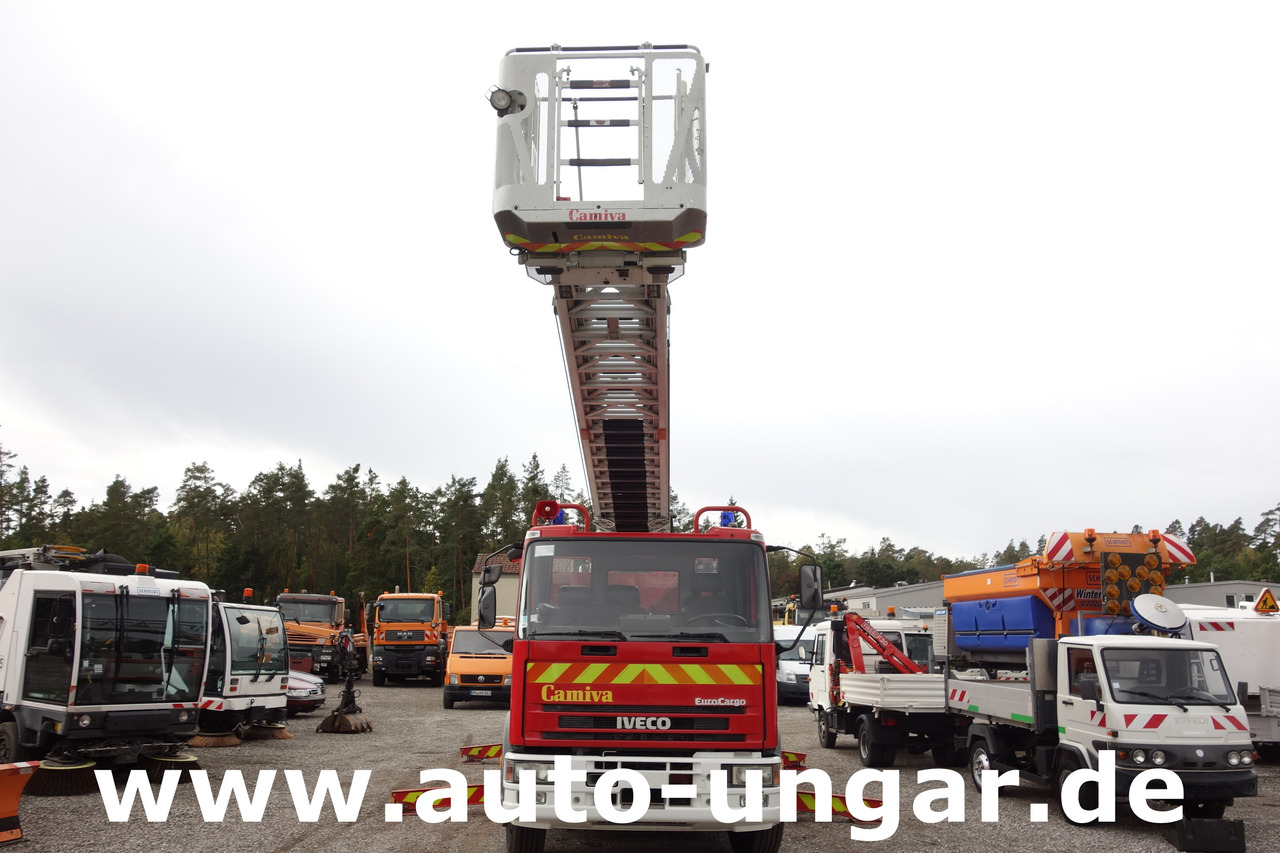 Πυροσβεστικό όχημα IVECO Eurocargo 130E24 Camiva / Metz EPAS 30 DLK Drehleiter Feuerwehr: φωτογραφία 28