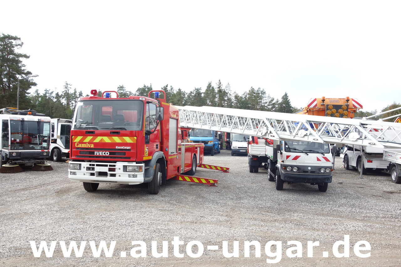 Πυροσβεστικό όχημα IVECO Eurocargo 130E24 Camiva / Metz EPAS 30 DLK Drehleiter Feuerwehr: φωτογραφία 6
