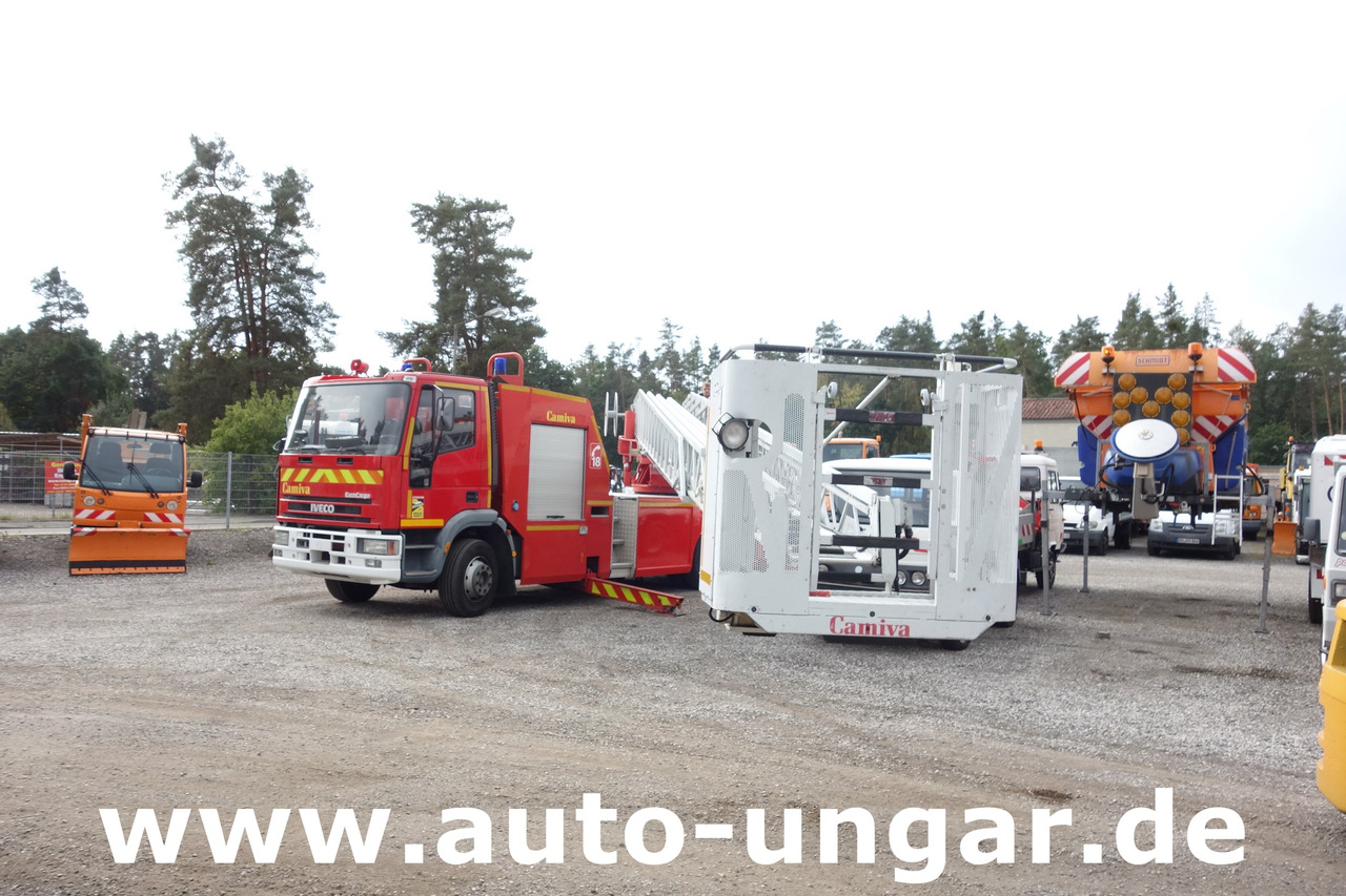 Πυροσβεστικό όχημα IVECO Eurocargo 130E24 Camiva / Metz EPAS 30 DLK Drehleiter Feuerwehr: φωτογραφία 7