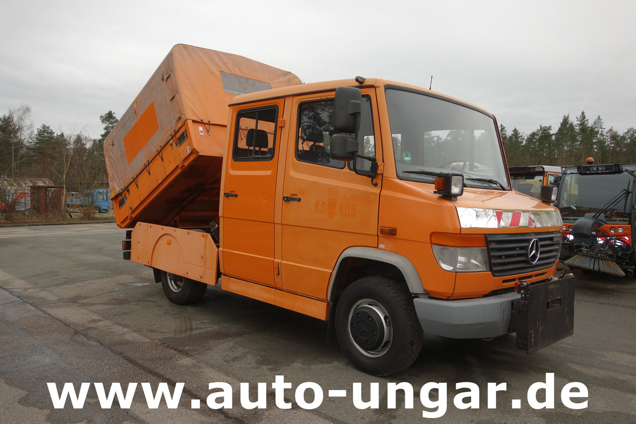 MERCEDES-BENZ 614 D Vario Kipper DOKA Plane °961 Winterdienst - Όχημα με ανατρεπομενη καροτσα: φωτογραφία 1 MERCEDES-BENZ 614 D Vario Kipper DOKA Plane °961 Winterdienst - Όχημα με ανατρεπομενη καροτσα: φωτογραφία 1