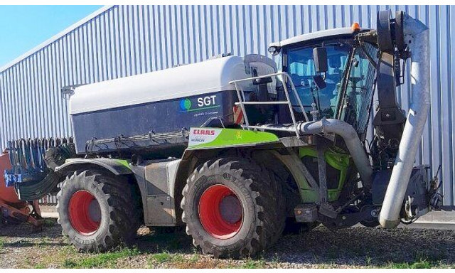 Claas Xerion 4000/783 + SGT(Bauer) - Κοπροδιανομέας: φωτογραφία 2 Claas Xerion 4000/783 + SGT(Bauer) - Κοπροδιανομέας: φωτογραφία 2