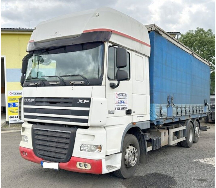 DAF 6x2 FX105.460 EEV BDF 7.2m Kogel retarder automat - Φορτηγό μουσαμάς: φωτογραφία 1 DAF 6x2 FX105.460 EEV BDF 7.2m Kogel retarder automat - Φορτηγό μουσαμάς: φωτογραφία 1
